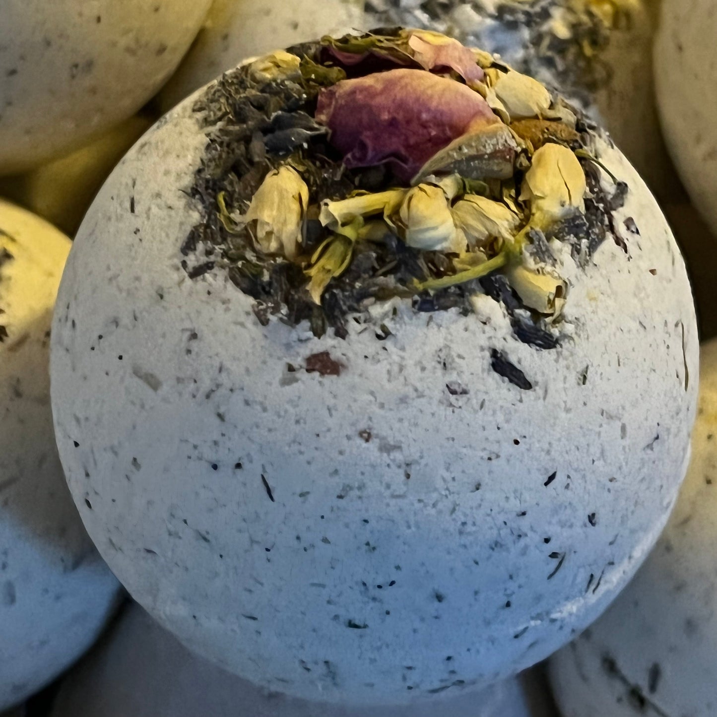 Lavender Blossom Herbal Bath Bomb